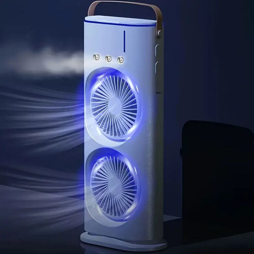Portable Rechargeable Misting Fan
