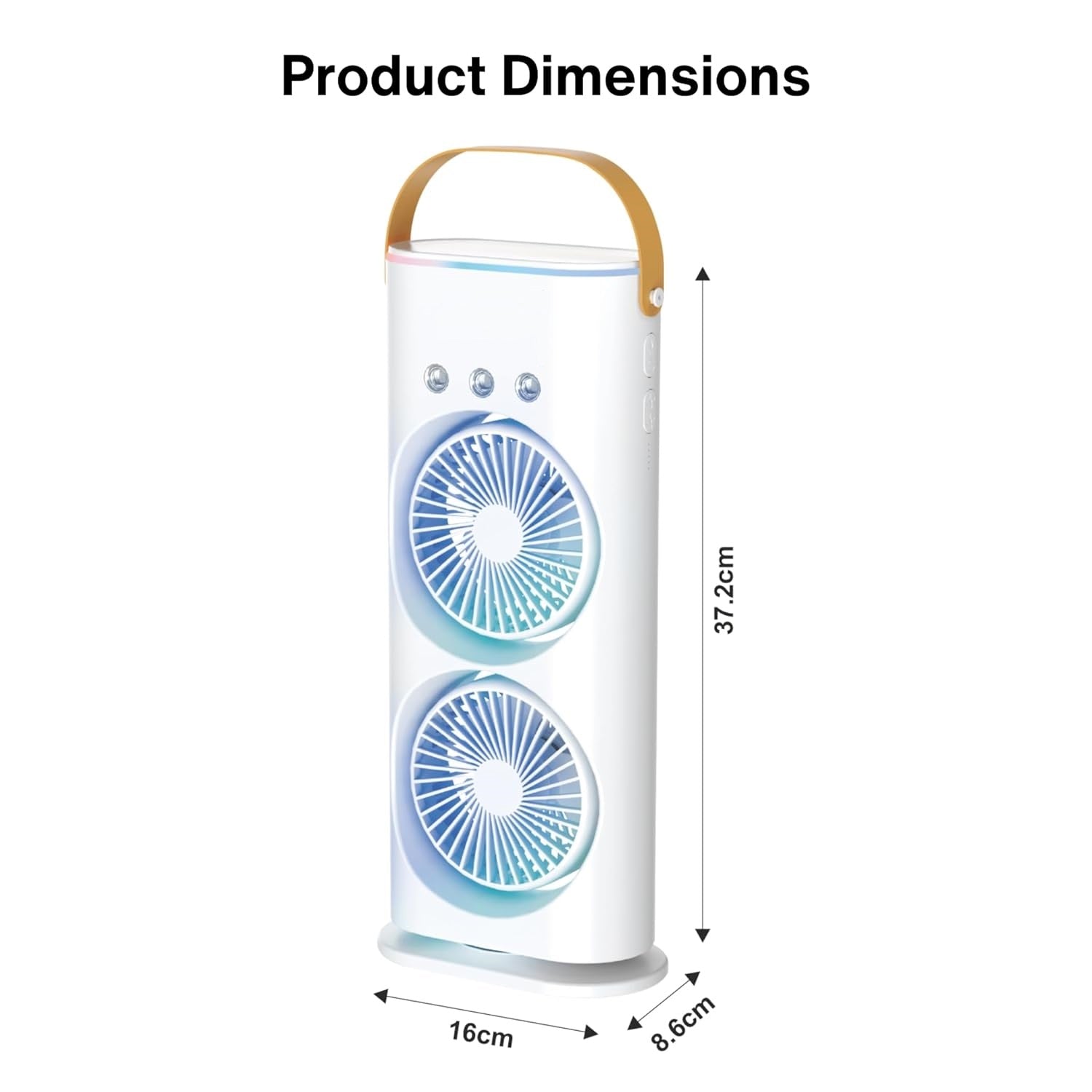 Portable Rechargeable Misting Fan